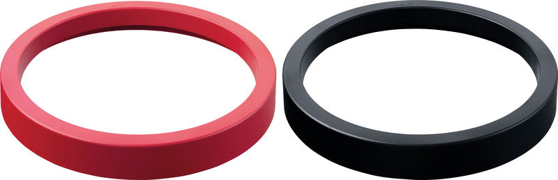Helit Papierkorb-Ring the Olympic – Ø 310–320 mm – Kunststoff, Schwarz