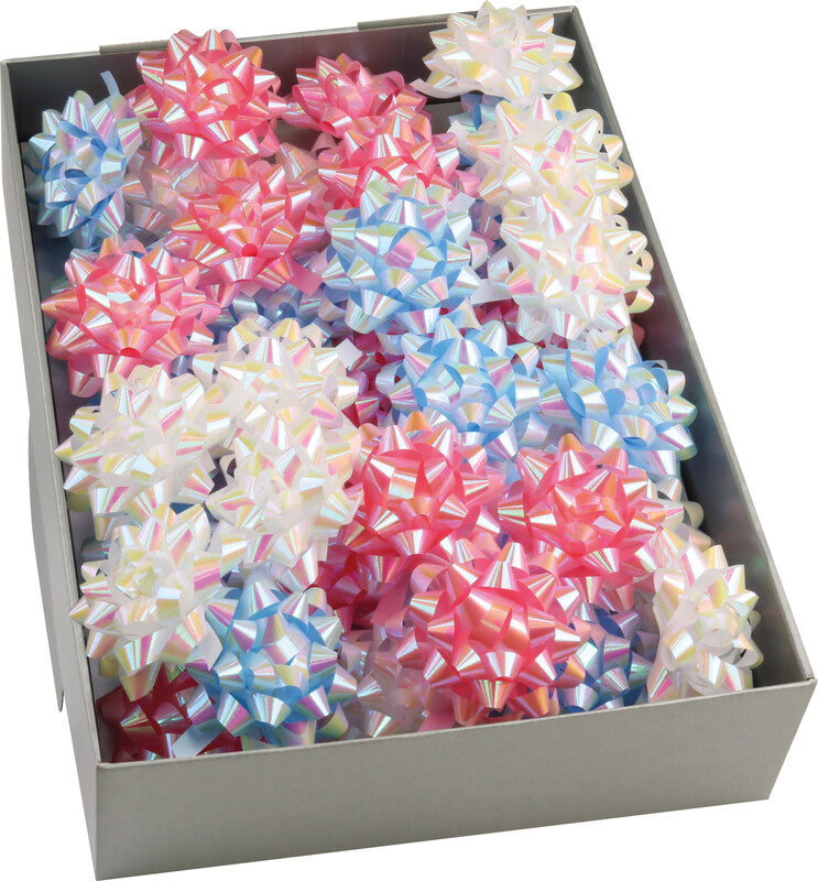 Präsent Geschenketiketten Maschen – Kunststoff – Ø 80 mm