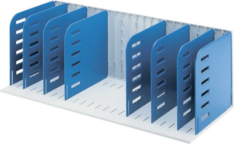 Styro Dokumentenablage RAC – für Hängemappen 320 × 240 mm und 320 × 260 mm – 723 × 304 × 248 mm