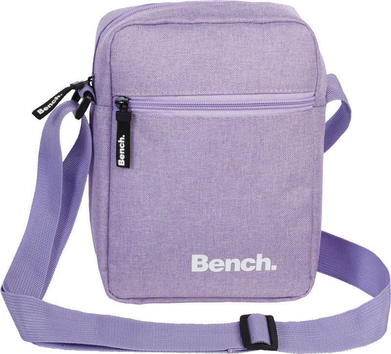 Bench Umhängetasche Classic – 3 l, Polyester, Flieder, 17 × 23 × 8 cm