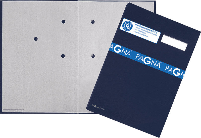 Pagna Sammelmappe für A4, Kunststoff, Blau