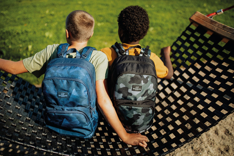 Beckmann Junior Sport Rucksack – Blue Quartz – 31,0 × 45,0 × 22,0 cm – aus recyceltem PET