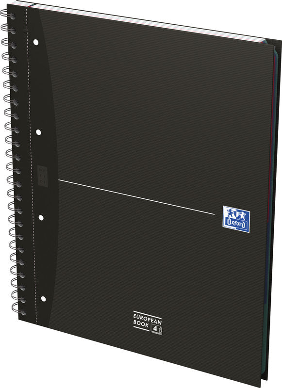Elba Oxford – Collegeblock Essentials, 222 × 298 mm, kariert 5 mm, 120 Blatt – sortiert, für SCRIBZEE App