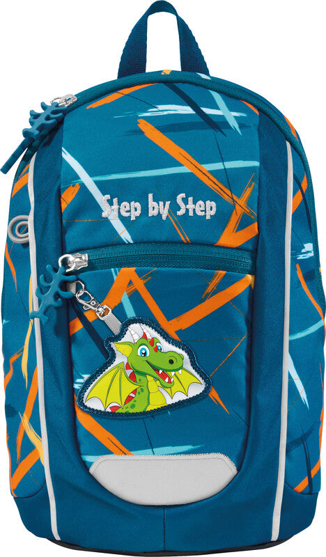 Step by Step Kindergartenrucksack-Set MINI – 2-teilig – Dragon Milo – recycelte Materialien
