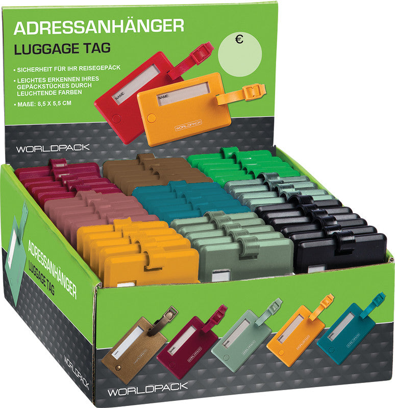 Worldpack Gepäckanhänger – Kunststoff