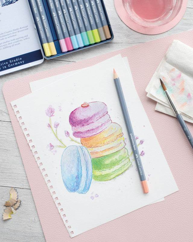 Faber-Castell Goldfaber Aqua Aquarellfarbstifte – 36 Farben, Ø 3,3 mm