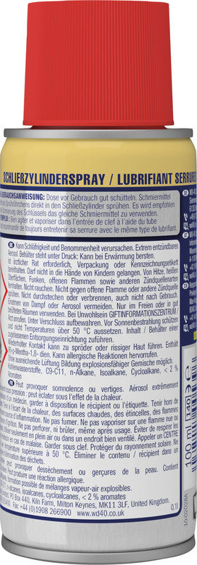 WD-40 Transparentes Spezialist Schliesszylinderspray, 100 ml