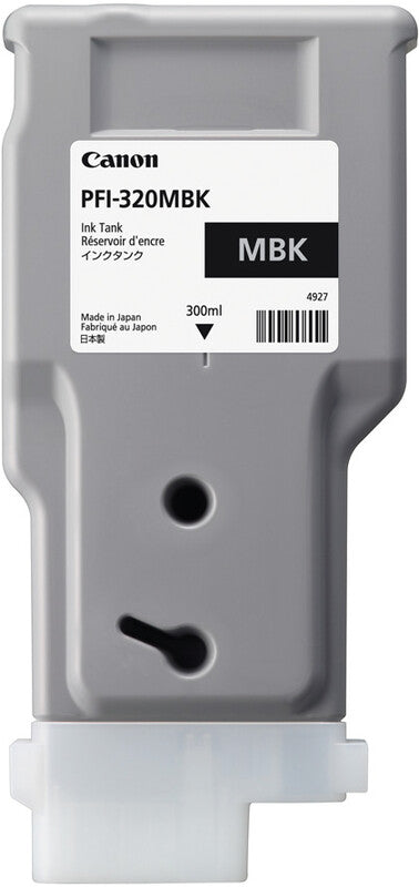 Canon Tintenpatrone PFI-320MBK, schwarz, ca. 300 ml