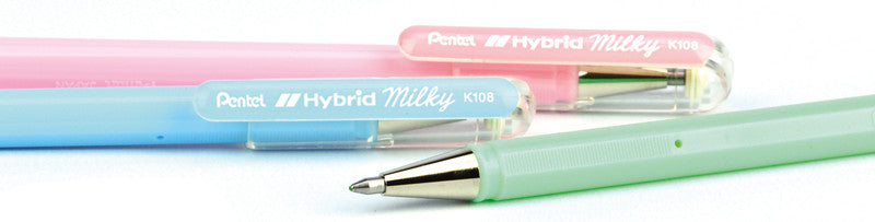 Pentel Gelschreiber – Rosa, 0,4 mm, für dunkles Papier, Kappe
