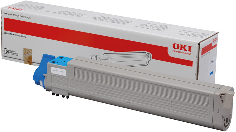 OKI Toner – cyan, 10000 Seiten
