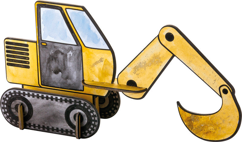 Folia Steckfiguren-Set Fahrzeuge – 4 Steckfiguren – 200 × 315 mm