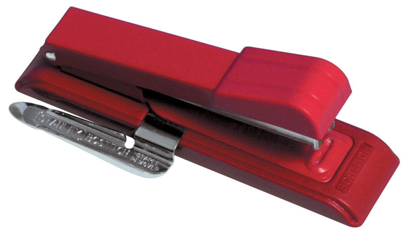 Bostitch B8 Hefter, 26 Blätter, Klammernentferner, Geschlossene Heftung, Einlegetiefe 65 mm, Rot