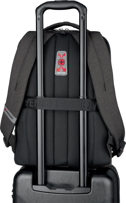 Wenger/SwissGear Wenger MX Professional – Notebook-Rucksack – für 16" Notebook, 21 l, Polyester, Grau