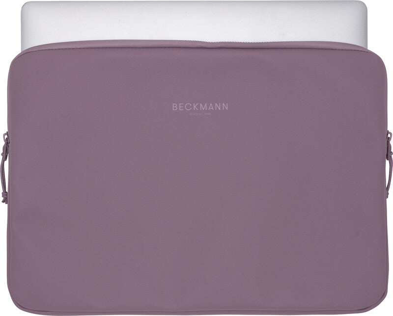 Beckmann Street Notebook-Schutzhülle – für Notebooks bis 15", wasserabweisend, recyceltes PET (rPET), Traube