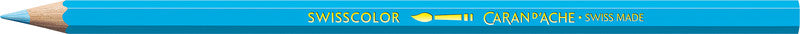 Caran d-Ache Caran d'Ache Aquarellfarbstifte Swisscolor Aquarelle – 18 Farben, im Metalletui, Ø 2,8 mm, FSC
