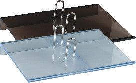 Simplex Kalendersockel – Kunststoff, Transparent, 125 × 175 mm – für Umlegeblöcke