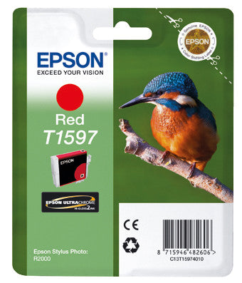 Epson Tintenpatrone T1597, Magenta, 17 ml – für Inkjet-Drucker