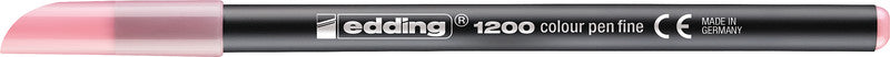 Edding Fasermaler, Strichbreite 1 mm, 6 Farben