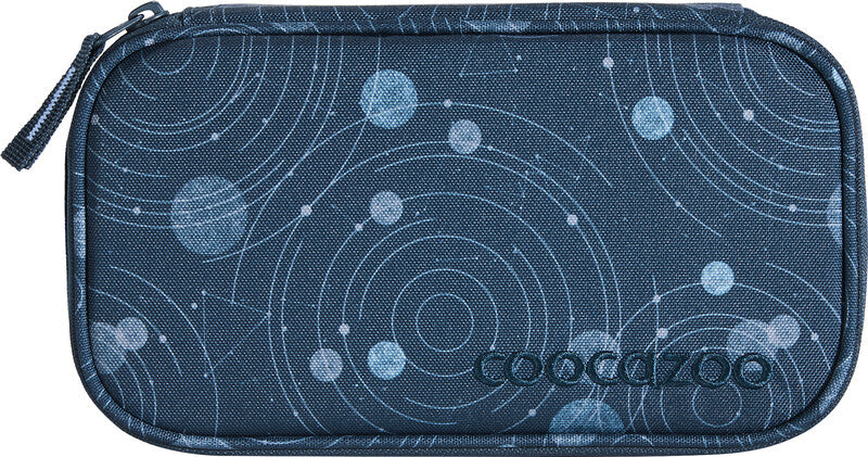 Coocazoo Schlamperetui, gefüllt – Blue Orbit – Kunststoff – 23,0 × 7,0 × 12,0 cm
