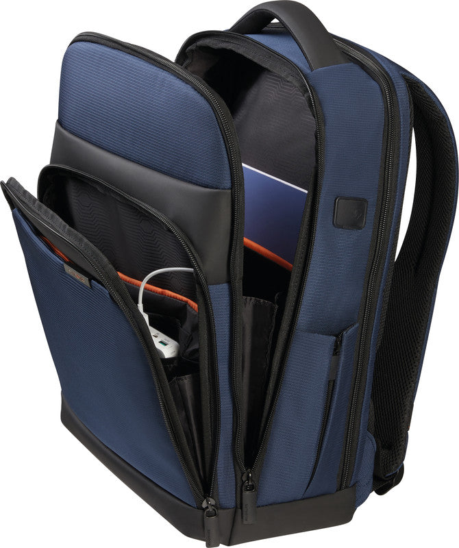 Samsonite Mysight Notebook-Rucksack – 16,5 l, Aufsteckfunktion, recyceltes PET (rPET), Blau
