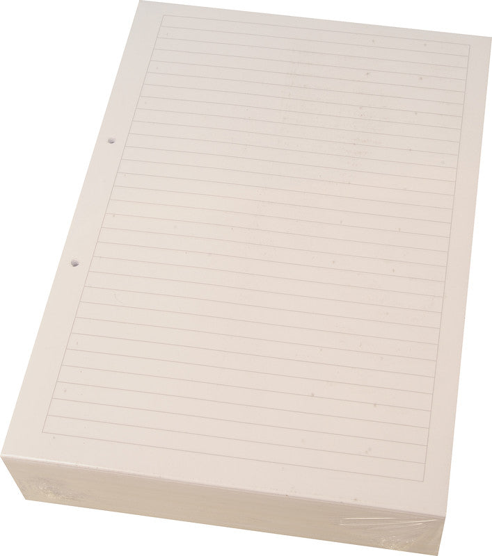 Natura line Notizbuch-Einlagen A4, liniert 9 mm, mit Rand, 2-fach gelocht, 90 g/m² – 500 Blatt