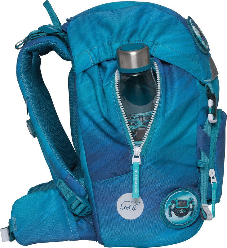 Beckmann Schulrucksack Classic – Racing – aus recyceltem rPET – 22 l
