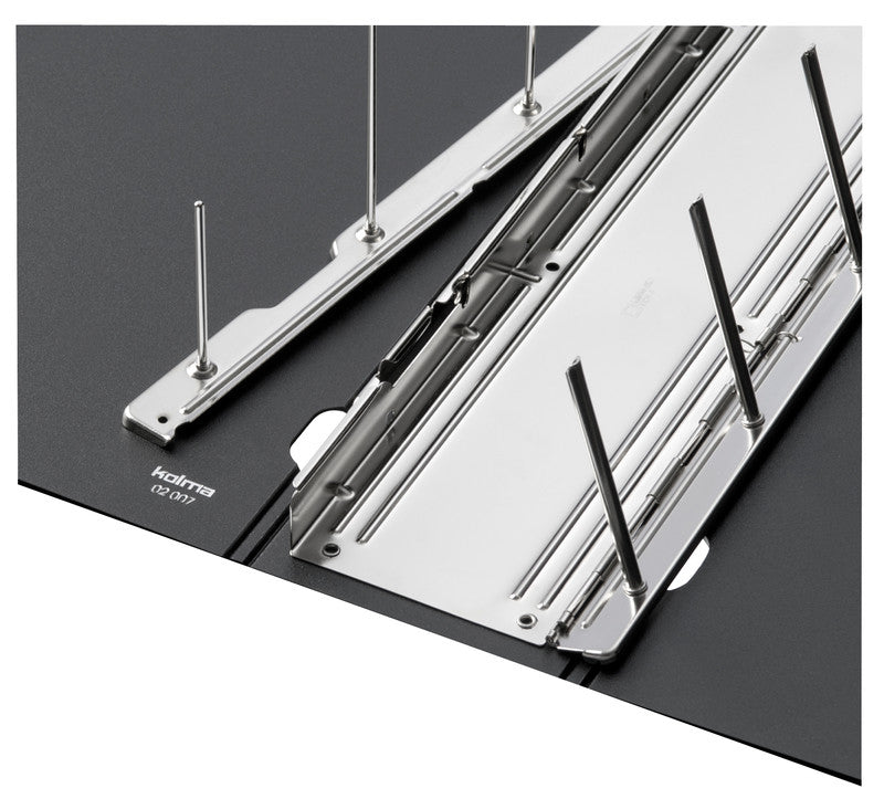 Kolma Sichtbuch Restless XL – 150 Sichttaschen, A4, genarbt, schwarz, Kunststoff