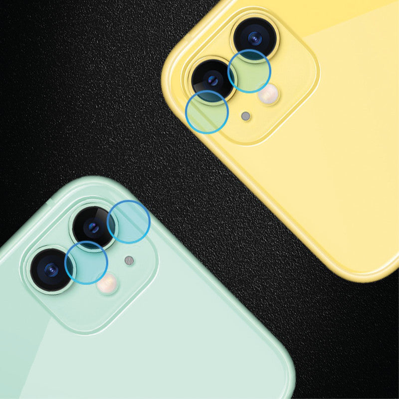 Mocolo Kamera-Schutzglas (Panzerglas) – für Apple iPhone 11 – transparent, Anti-Fingerabdruck-Beschichtung