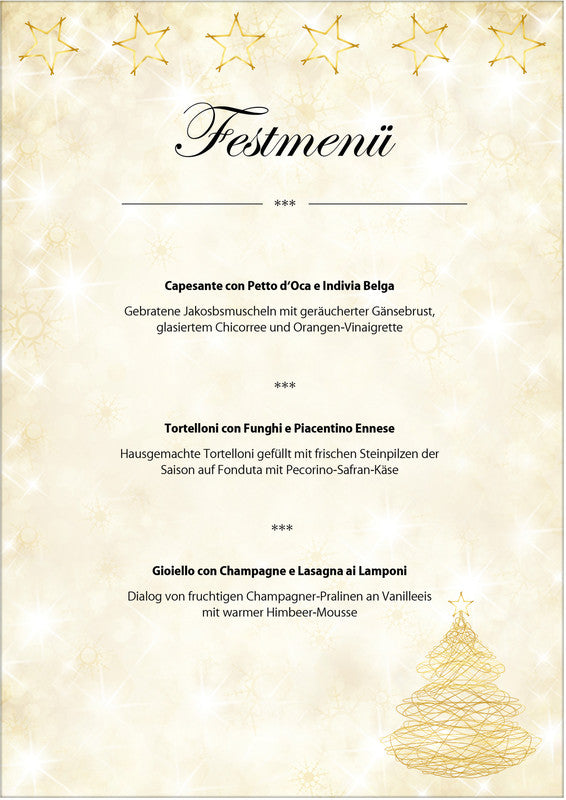 Sigel Motivpapier – A4, 90 g/m², Graceful Christmas – für Inkjet/Laser/Kopierer – FSC – 100 Blatt