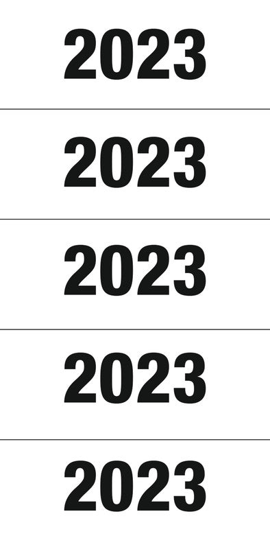 HERMA Schuletiketten – Motiv 2023 – 60×26 mm, 100 Stk, 20 Bogen, Papier, permanent haftend