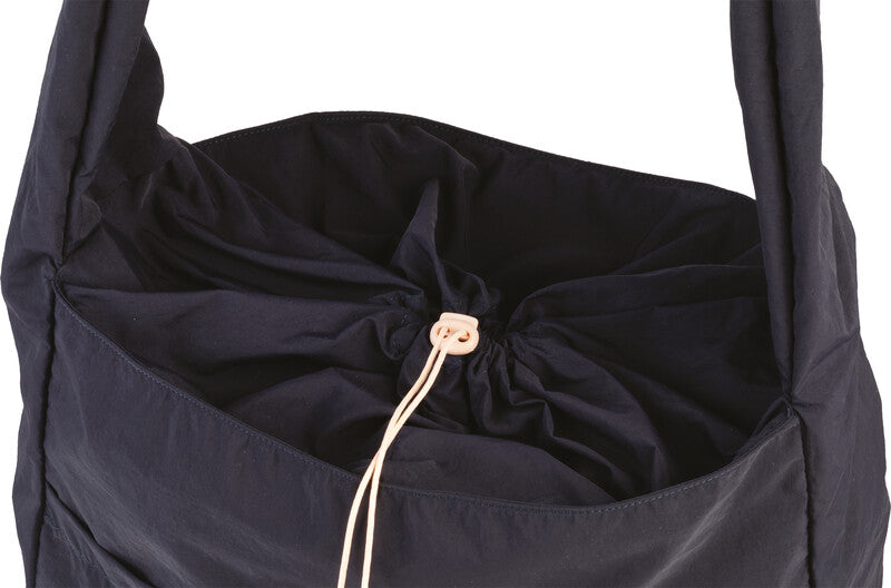 Fabrizio Super Soft Umhängetasche – Nylon, dunkelblau, 44 × 38 × 16 cm