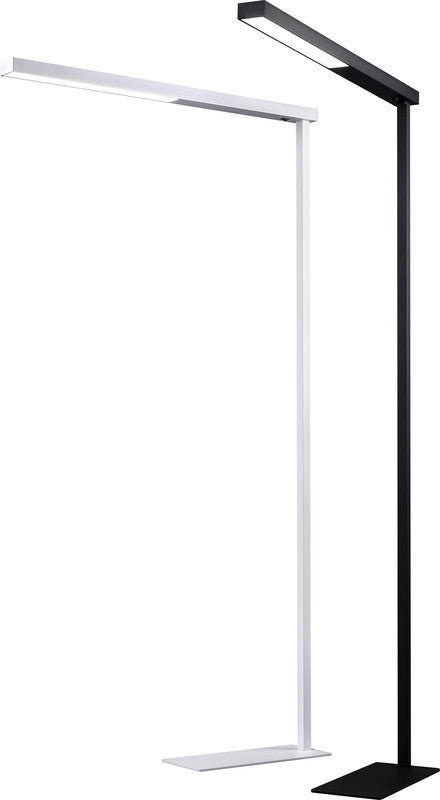 Hansa Beryll Stehleuchte – 4200 K Neutralweiss, 3970 lm, Weiss