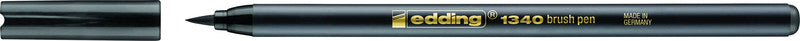Edding 1340 Brushpen – Pinselspitze, wasservermalbar, schwarz