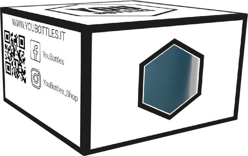 Youbottles Ersatzdeckel für Trinkflasche Dual – Edelstahl, Schraubverschluss, auslaufsicher, BPA-frei – Ocea