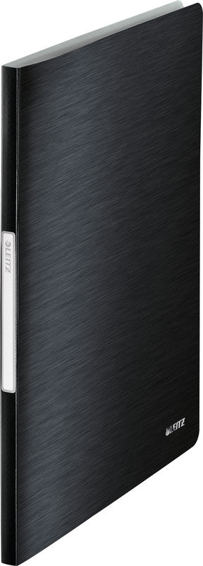 Leitz Sichtbuch Style A4, 40 Hüllen, PP, schwarz – 1 Stück