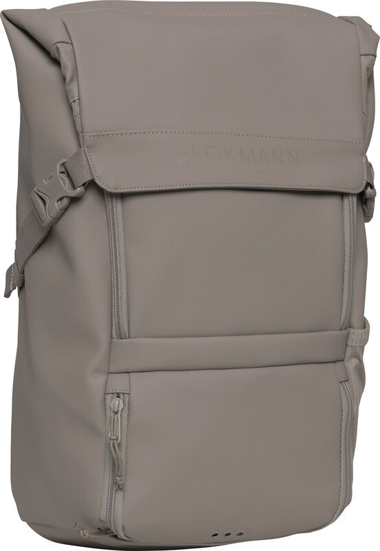 Beckmann Street Light – Notebook-Rucksack – für 16" Notebook, 22 l, rPET, warmgrau