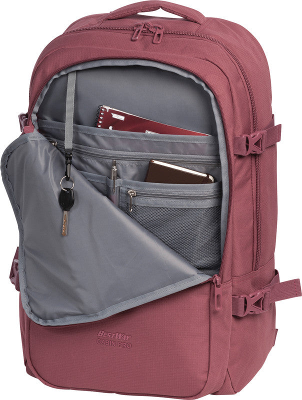 Bestway Cabin Pro Ultimate – Notebook-Rucksack – für 17,3"-Notebook, 30 l, Kunststoff, ziegelrot