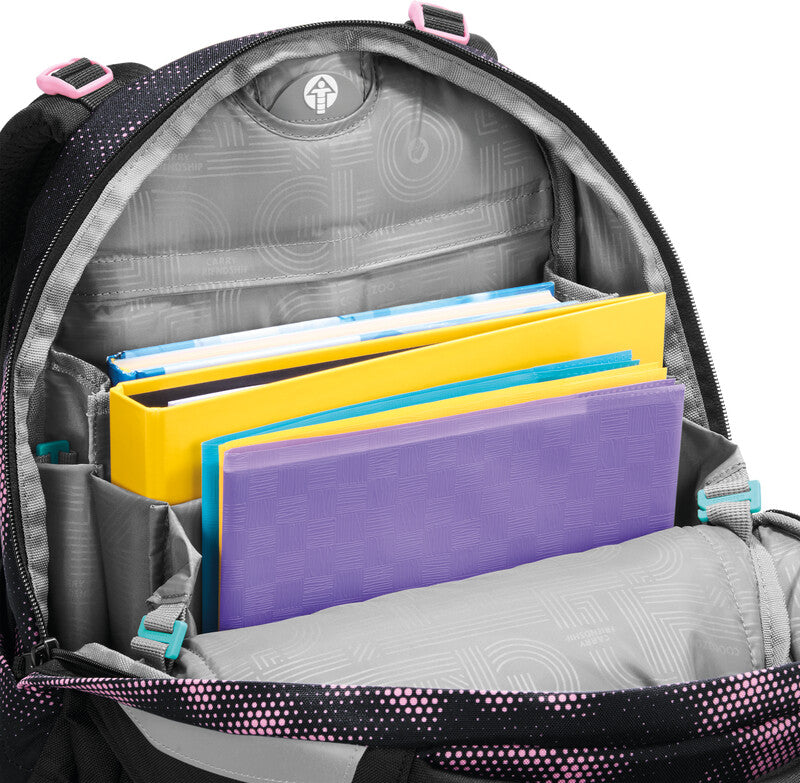 Coocazoo Rucksack – Pink Illusion – 30 l – recycelte Materialien