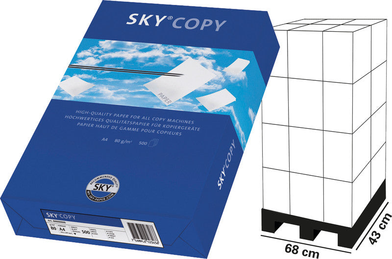 Schneidersöhne Kopierpapier – A4, 80 g/m², weiss – für Inkjet/Laser/Kopierer – 500 Blatt