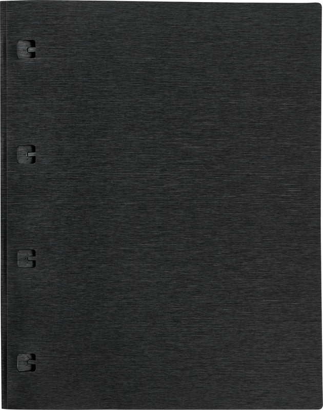 Kolma Schnellhefter LineaVerde XL – A4, PP, schwarz, Fassungsvermögen 40 Zeigebuchtaschen