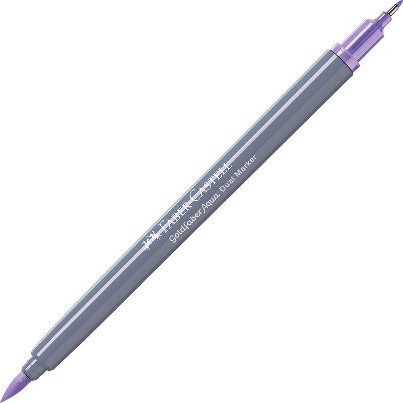 Faber-Castell Brush Pen Goldfaber Aqua – Pinselspitze – Hellviolett – Wasservermalbar