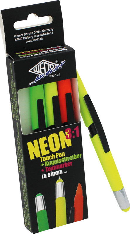 Wedo Eingabestift Touch Pen – für Smartphones und Tablets, Kunststoff