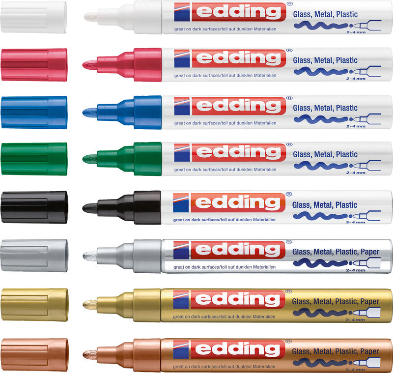 Edding Paint Marker – silber metallic