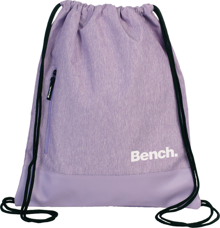 Bench Sportbeutel Classic – 11 l, flieder, wasserabweisend, 38 × 45 cm