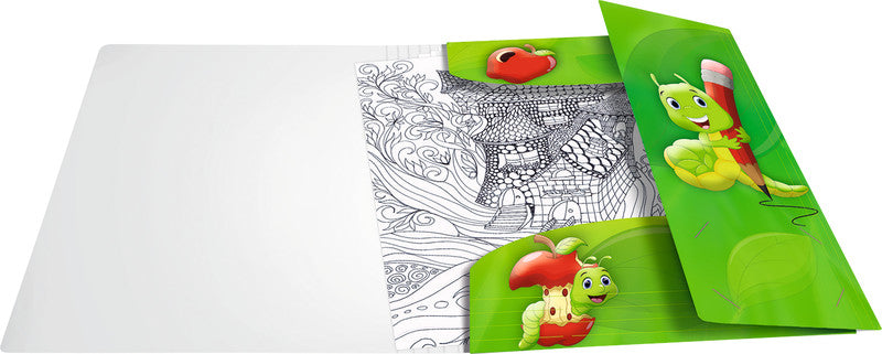 HERMA Sammelmappe, für A4, Kunststoff, mehrfarbig, mit Gummizug