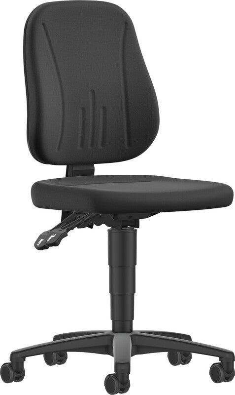 Bimos LIMBOS Unitec Bürostuhl – Polster – Schwarz, verstellbare Rückenlehne, 44–62 cm