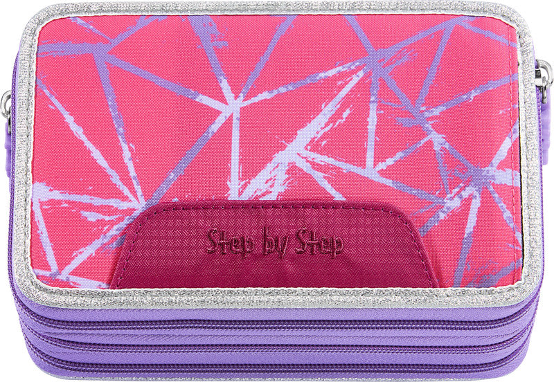 Step by Step XXL Schuletui, gefüllt, 43-teilig – Star Stella – Kunststoff – 20 × 13 × 7 cm