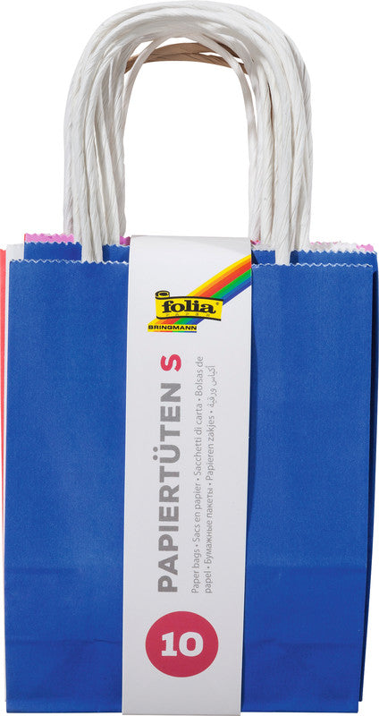 Folia Tragetaschen – FSC-zertifiziert – 120 × 150 × 55 mm – 10 Stk.
