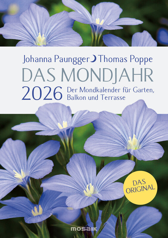 Mosaik Lesekalender Mond 2027 – 14,8 × 21 cm – 1 Woche/Blatt – d – mit Aufhänger, mit Notizfeld