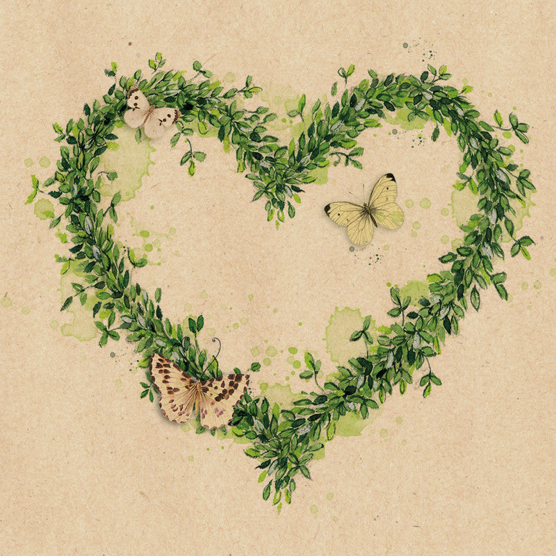 Atelier Servietten Green Dream – 33 × 33 cm – 3-lagig, Tissue – 20 Stk.